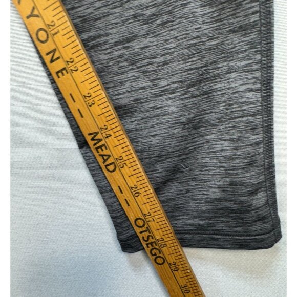 Under Armour Womens High Rise Leggings Size 2XL Heather Gray Colorblock Pull On - Picture 9 of 13